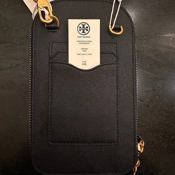 NWT Tory Burch Emerson Leather Phone Crossbody Bag - Picture 5 of 6